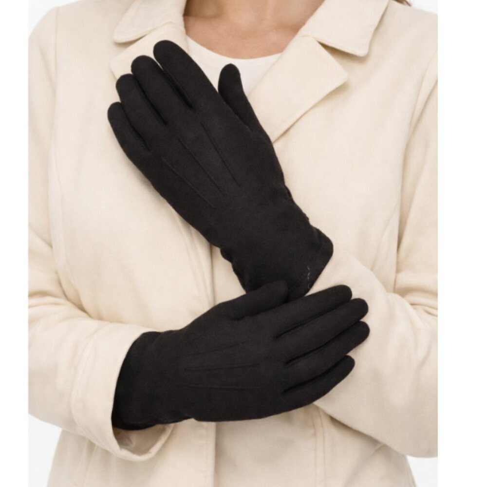 NWT ISOTONER Women's Black Gloves - One Size